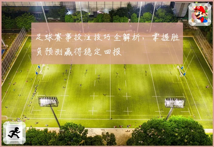 足球赛事投注技巧全解析，掌握胜负预测赢得稳定回报